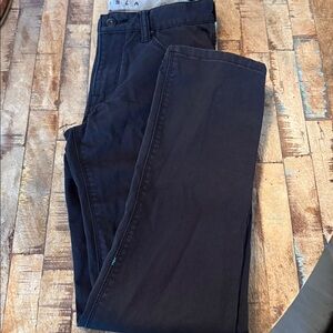 VISSLA Boy’s Straight Leg Chino - Black 26